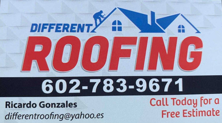 Different Roofing