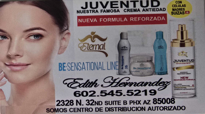 Edith Hernandez - Eternal Products