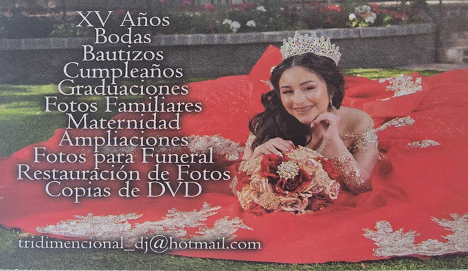 Tridimencional Fotografía y Video