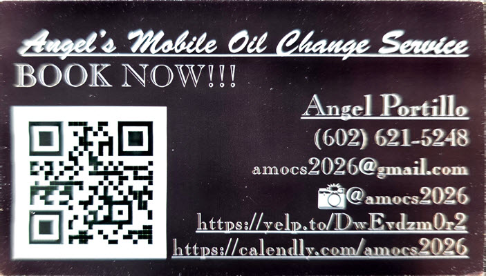 Angel's Mobile Oil Change Service