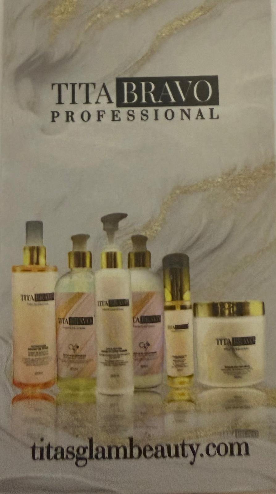 TITA'S GLAM Professional hair salon logo