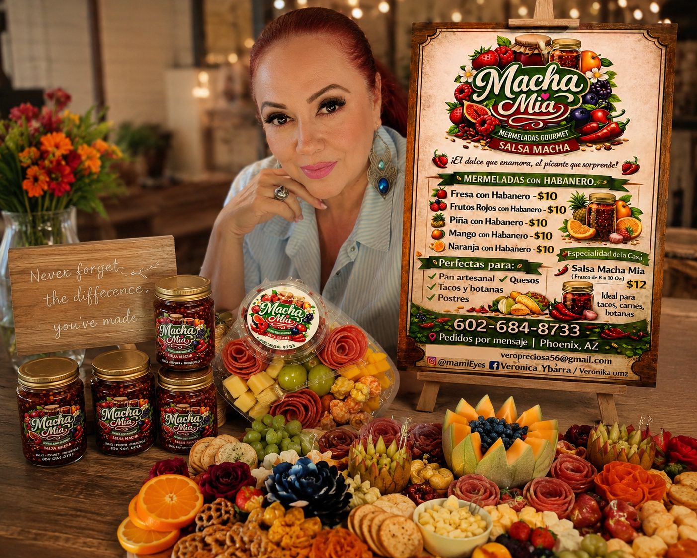 Macha Mía Mermeladas Gourmet logo