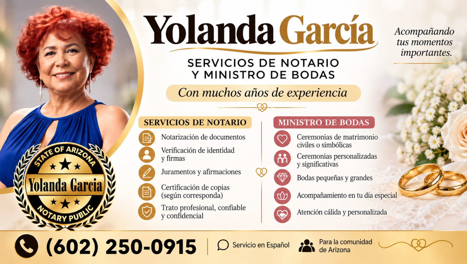 Yolanda García - Servicios de Notario y Ministro de Bodas logo