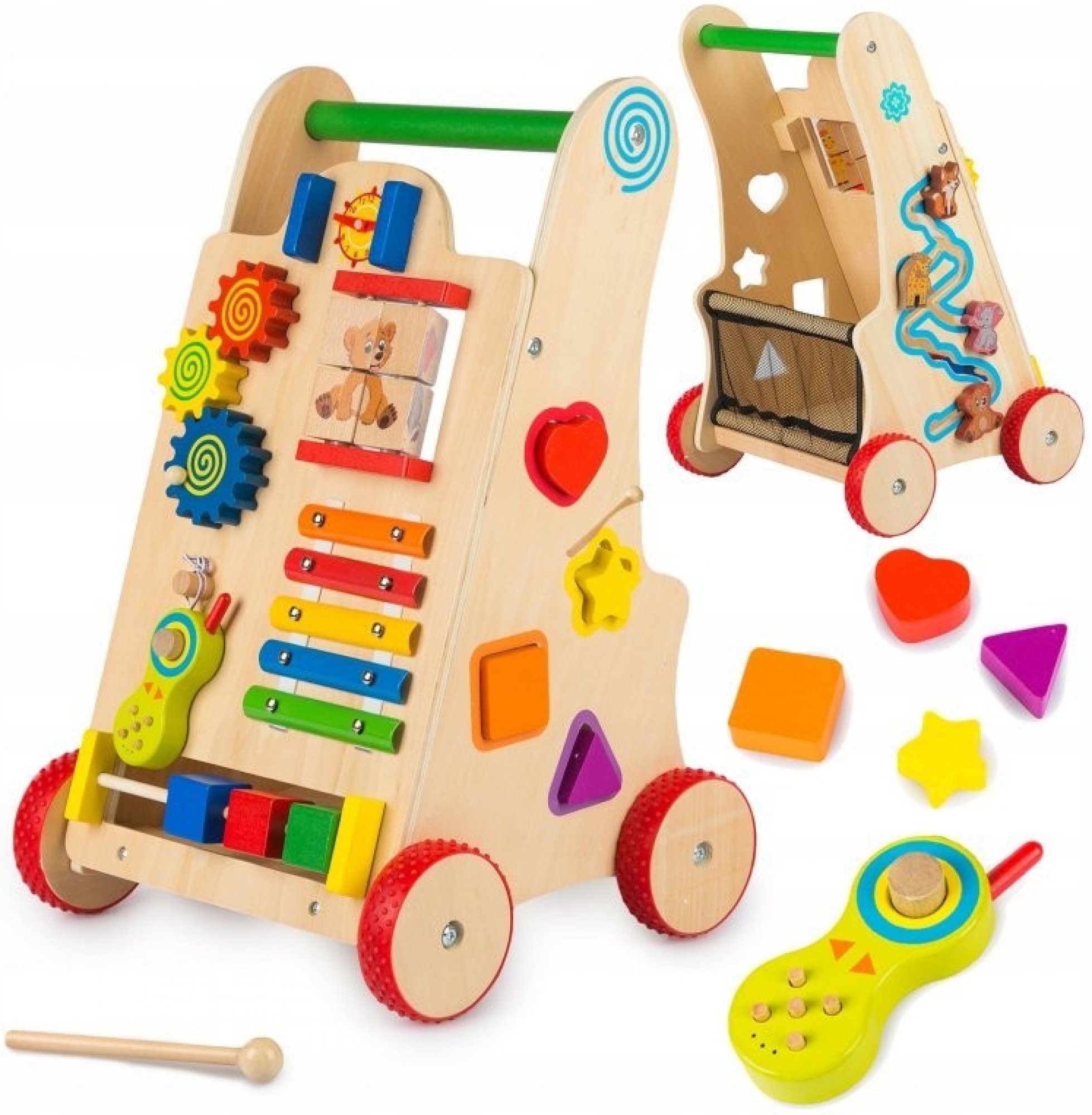 Obrázek produktu Kinderplay Dřevěné interaktivní chodítko