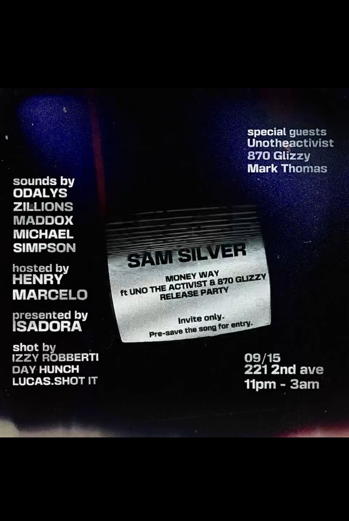 image party flyer