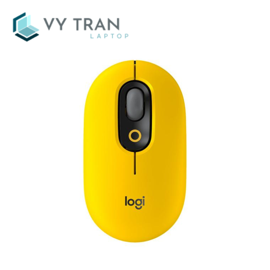 Chuột Logitech POP with Emoji Button Blast Yellow