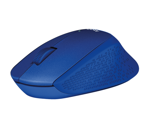 Chuột không dây Logitech M331 Silent Blue