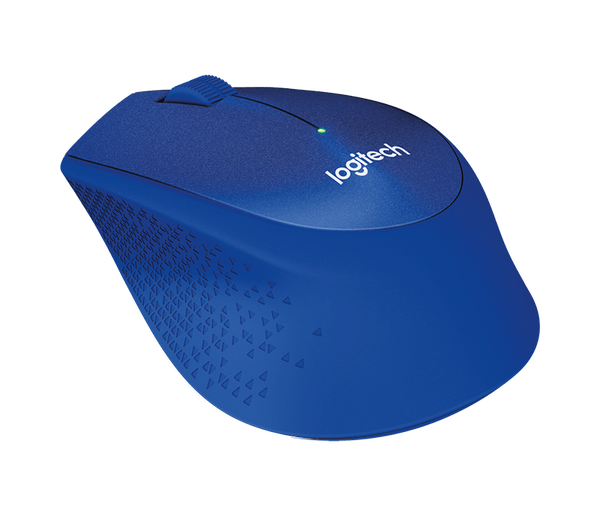 Chuột không dây Logitech M331 Silent Blue