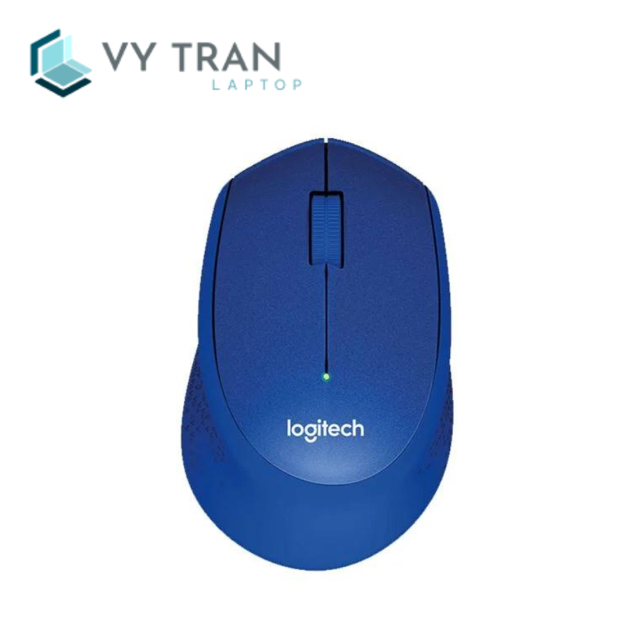 Chuột không dây Logitech M331 Silent Blue