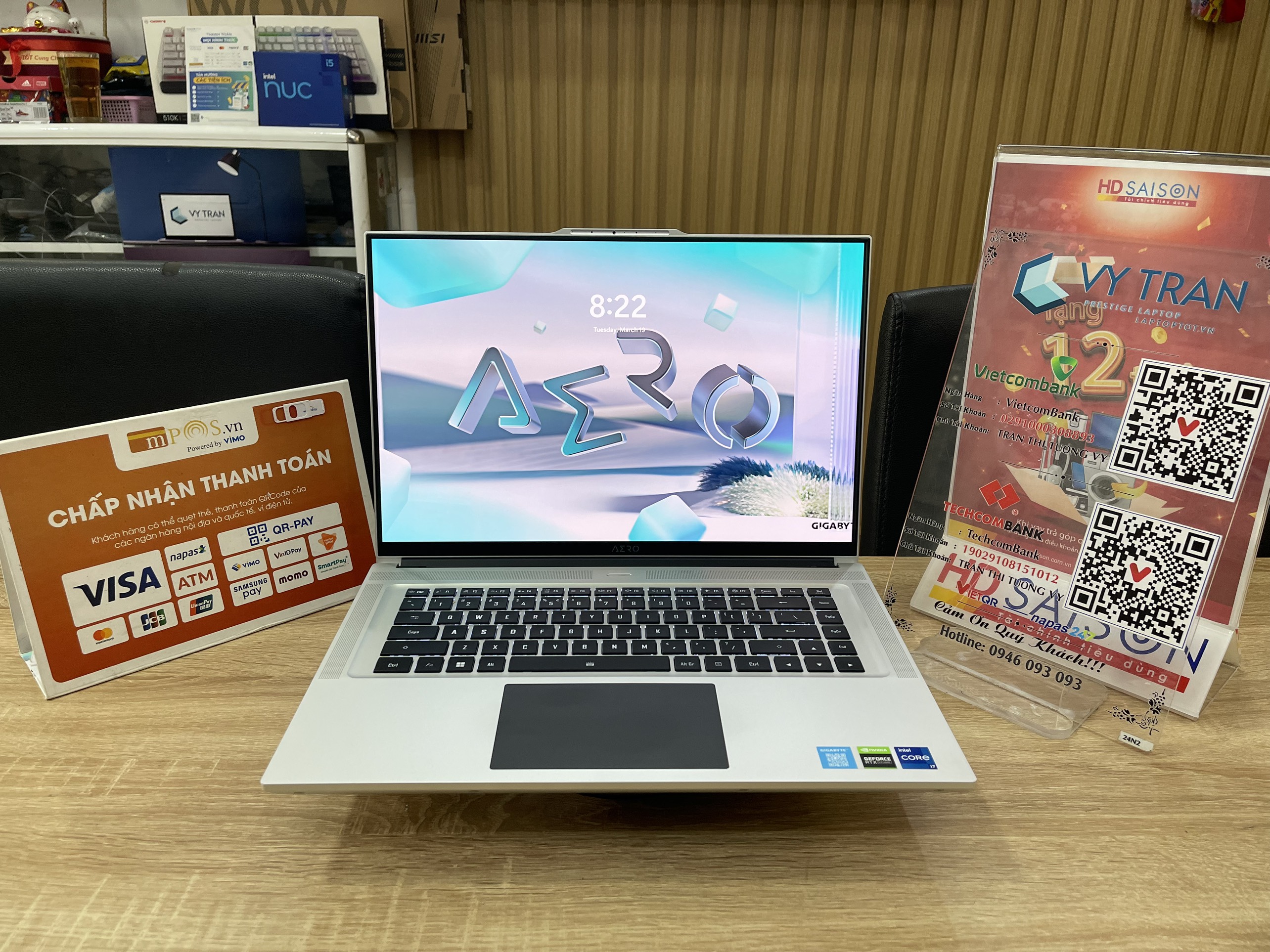 GIGABYTE AERO 16 CORE i7 12700H / 32GB / 1TB / RTX3070Ti GIGABYTE AERO 16 CORE i7 12700H / 32GB / 1TB / RTX3070Ti