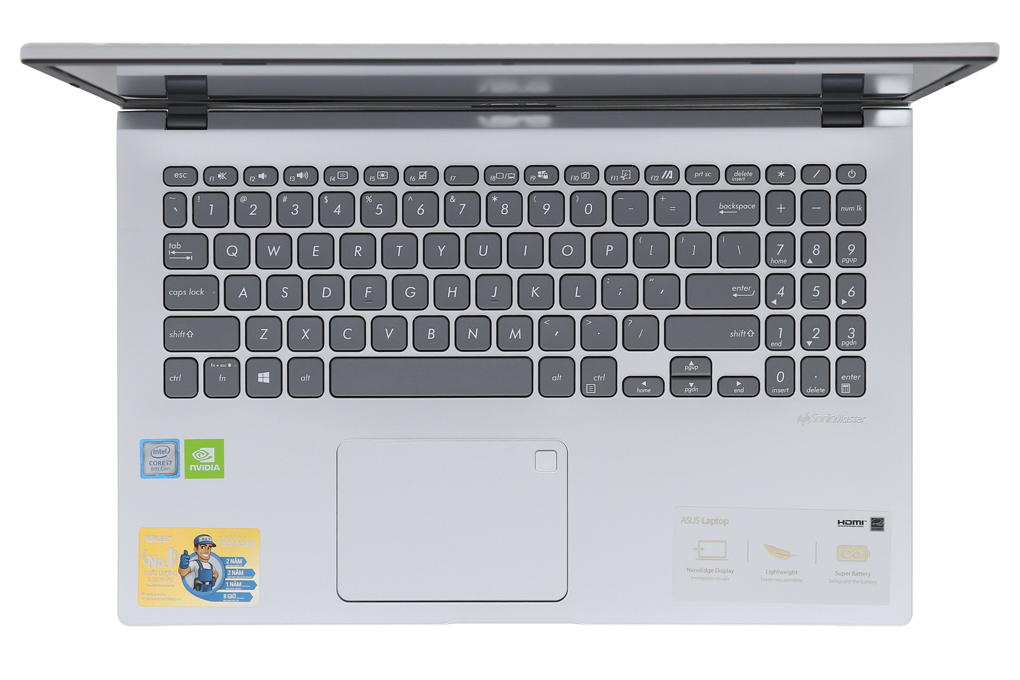 Laptop Asus Vivobook X509FJ/ i7 8565 8CPUS/ 8G/ SSD/ Viền Mỏng/ Vga MX230/ Full HD/ Giá rẻ i7 8565/MX 230/16GB /256GB /15.6" FHD