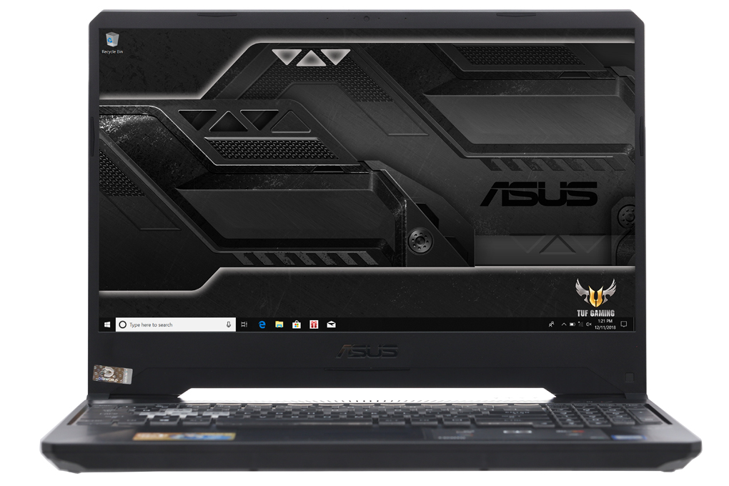 Laptop Asus TUF Gaming FX505GE/ i7 8750H 12CPUS/ 8G/ SSD128 + 1000G/ GTX1050TI 4G/ Viền Mỏng/ LED RGB/ Giá Rẻ