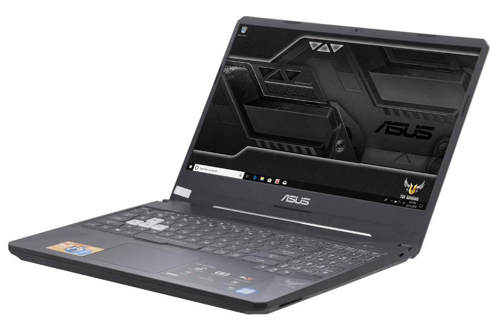 Laptop Asus TUF Gaming FX505GE/ i7 8750H 12CPUS/ 8G/ SSD128 + 1000G/ GTX1050TI 4G/ Viền Mỏng/ LED RGB/ Giá Rẻ