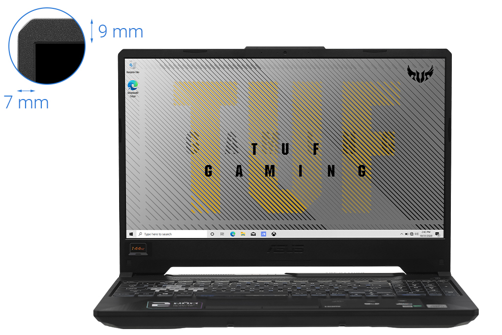 ASUS TUF F15 FX506LH I5 10300H 2022/ GTX 1650 4GB/ SSD512/ 144hz/ LED SRGB ASUS TUF F15 FX506LH I5 10300H 2022/ GTX 1650 4GB/ SSD512/ 144hz/ LED SRGB
