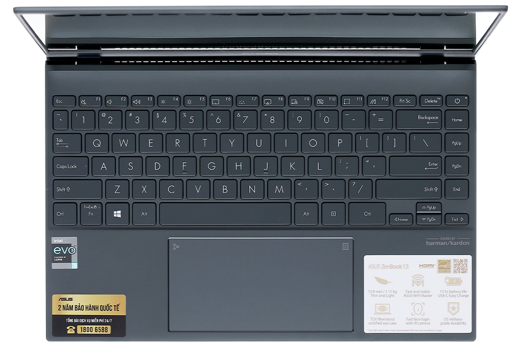 Laptop Asus Zenbook UX325EA i5 1135G7/ Ram8G/ SSD512/ Full HD IPS OLED