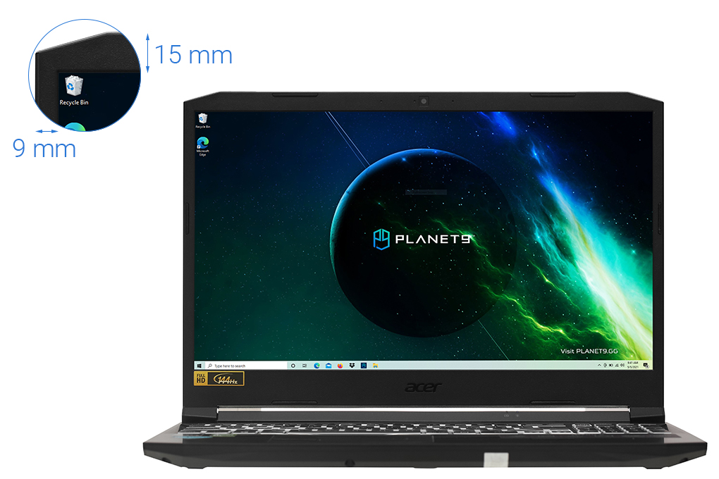 Laptop Acer Nitro 5 AN515-57 i5 11400H/ Ram 8G/ SSD512G/ 15.6inch 144hz/ GTX1650