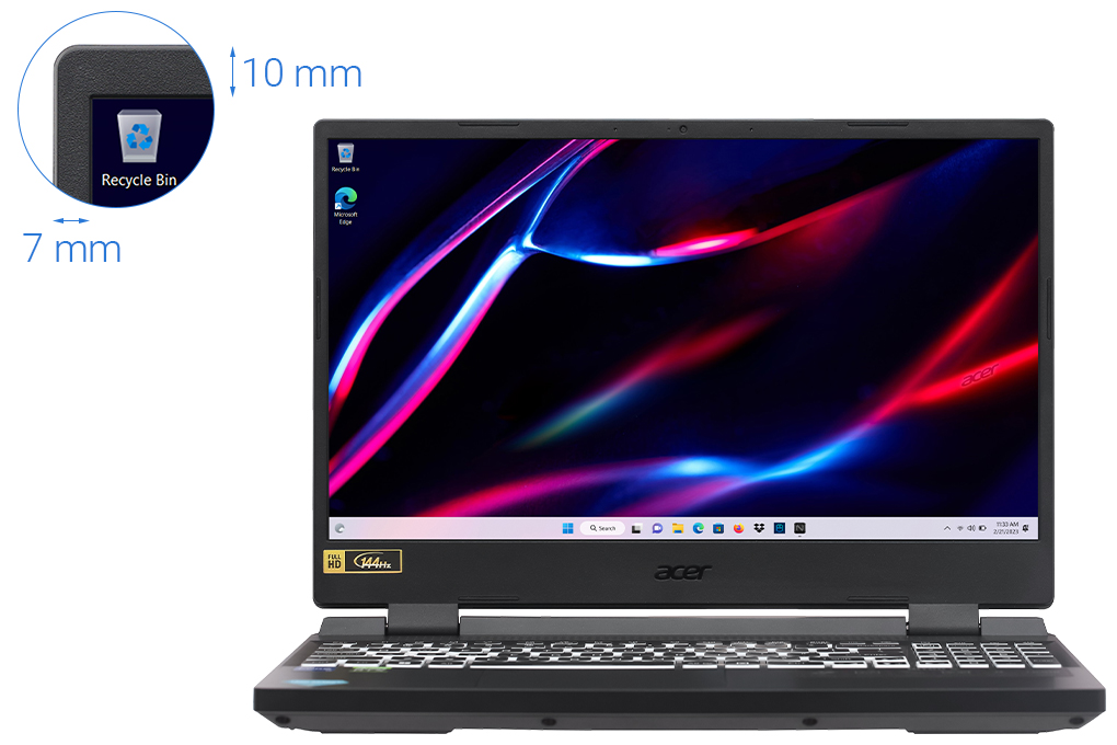 Laptop Gaming Acer Nitro 5 AN515-58 i7 12700H/ SSD512/ RTX3050TI 4G/ IPS 144hz Laptop Gaming Acer Nitro 5 AN515-58 i7 12700H/ SSD512/ RTX3050TI 4G/ IPS 144hz