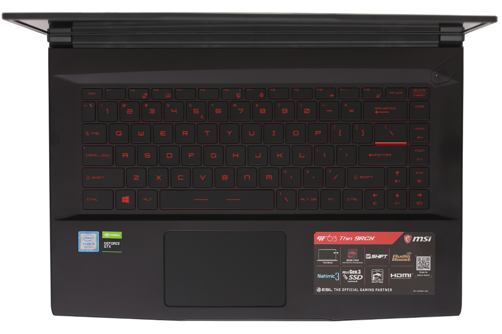 Laptop Gaming MSI GF63 9RCX i7 9750H 12CPUS/ 8G/ SSD256G/ GTX1050TI Laptop Gaming MSI GF63 9RCX i7 9750H 12CPUS/ 8G/ SSD256G/ GTX1050TI
