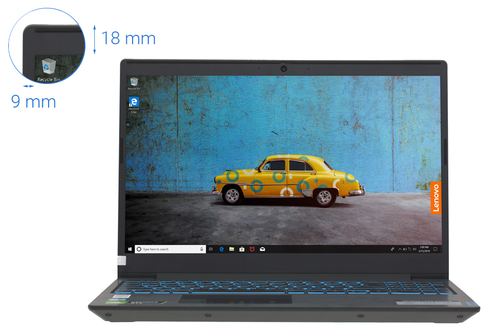 Laptop Lenovo Gaming L340/ i5 9300H/ 8G/ SSD/ GTX1050