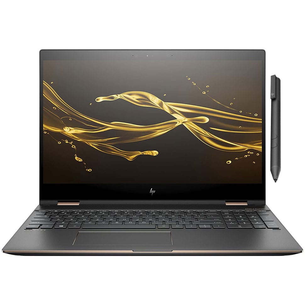 Laptop HP Spectre x360 15 eb0053dx i7 10750H RAM 16GB SSD 1TB GTX 1650Ti 4K Amoled