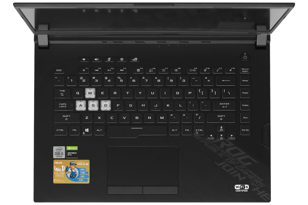 ASUS ROG STRIX G512 - I5-10300H RAM 8G SSD 512G NVIDIA GTX 1650TI ASUS ROG STRIX G512 - I5-10300H RAM 8G SSD 512G NVIDIA GTX 1650TI