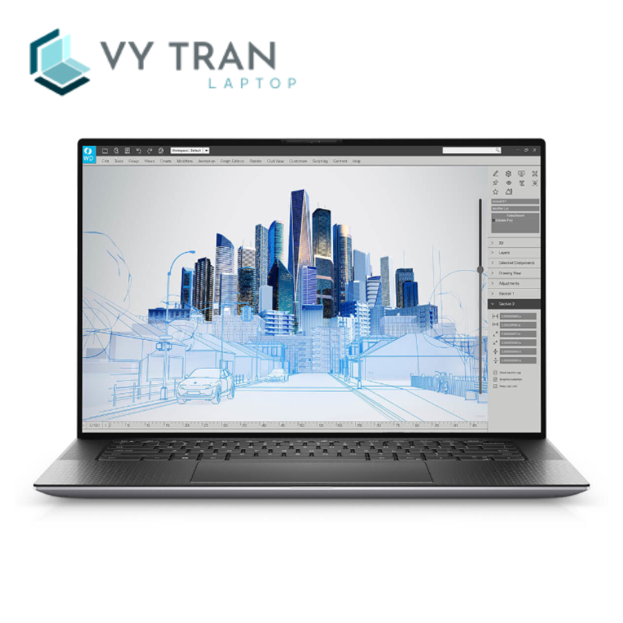 Laptop DELL Precision 5560 Mobile Workstation (2021) - CORE I7 11850H / 32GB / 512GB SSD/ QUADRO T1200 4GB