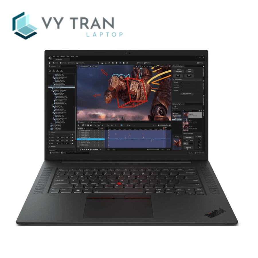 Laptop Lenovo ThinkPad P1 Gen 6 - Mobile WorkStation (2023) - CORE 17 13700H / 32GB/1TB SSD / RTX A2000 Ada 8GB