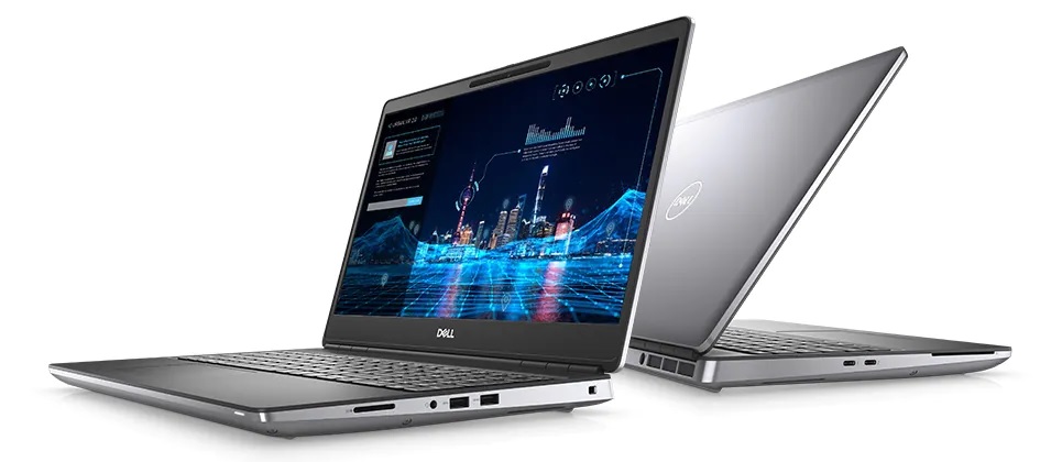 Laptop DELL Precision 7560 Mobile Workstation - CORE 19 11950H / 32GB/1TB SSD / RTX A2000 4GB