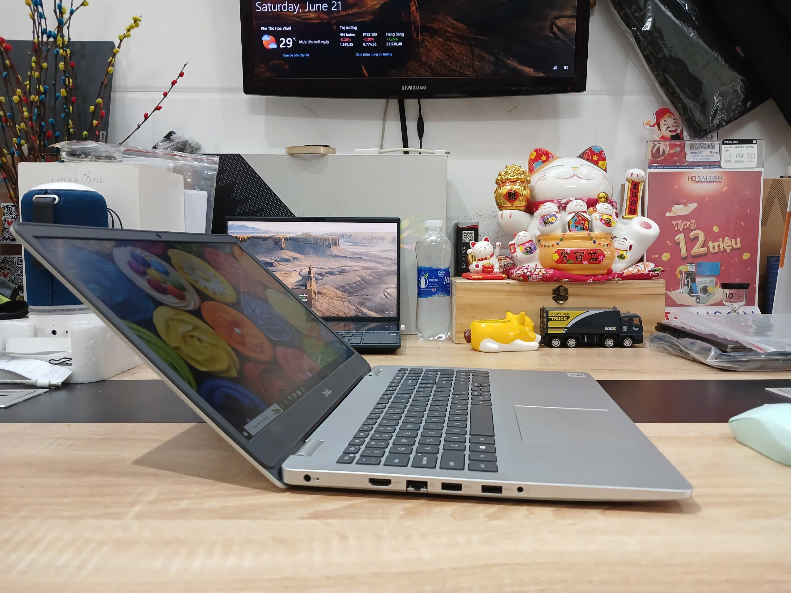 Dell Inspiron 5593 i5 Ram 16GB SSD 256Gb mỏng đẹp