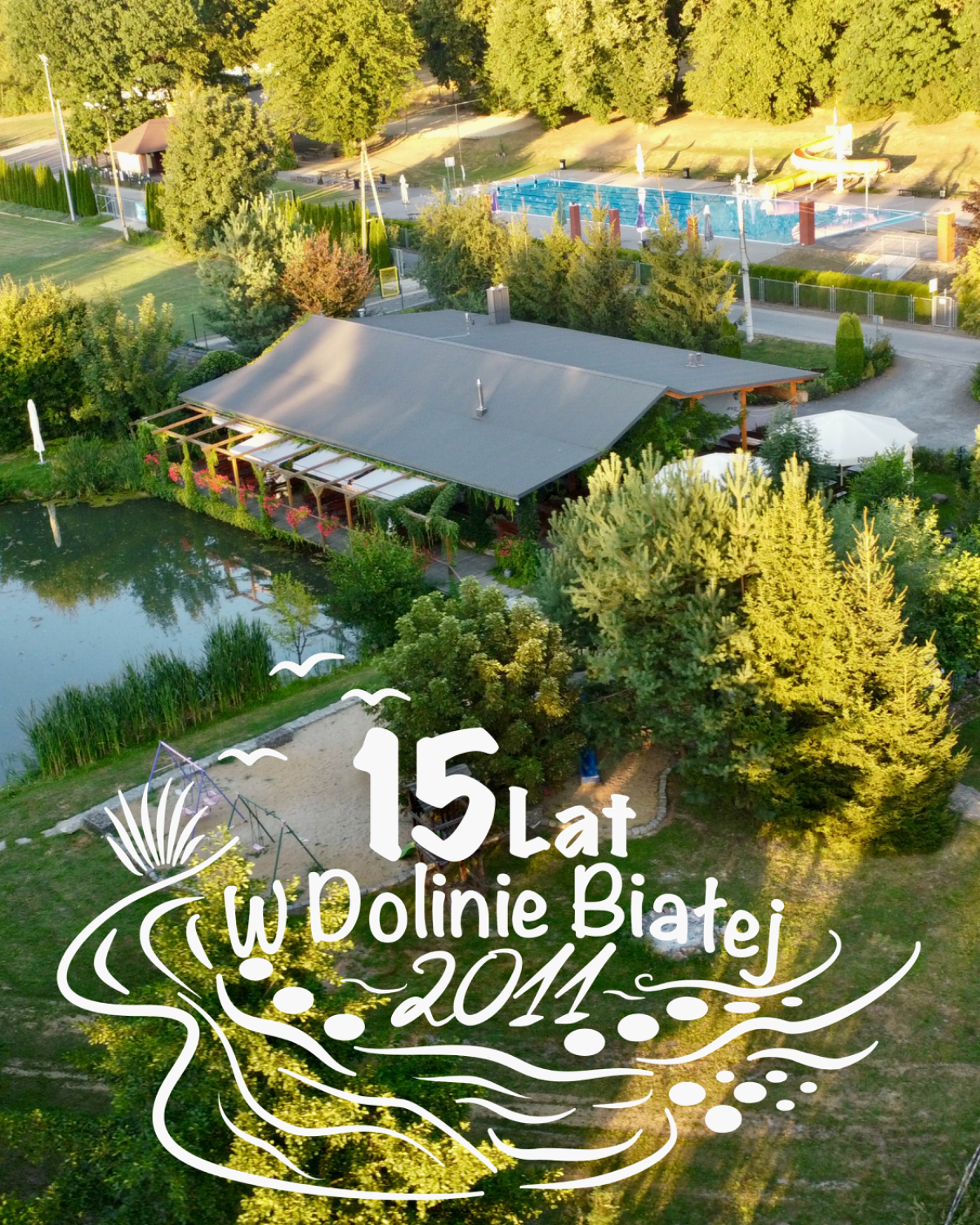 Zdjęcie restauracji 15 lat W Dolinie Białej z lotu ptaka