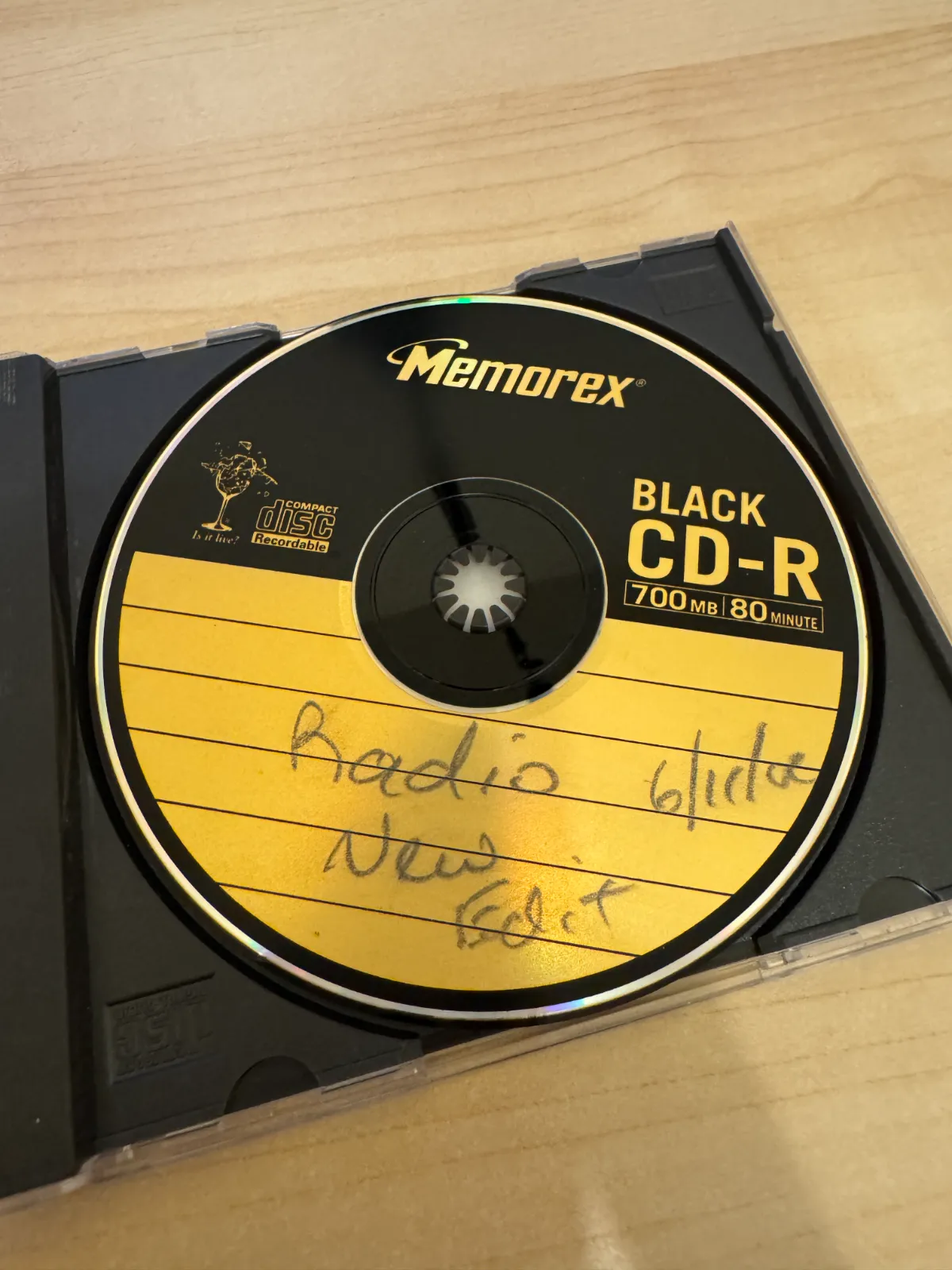 "Radio Song". Final studio edit.