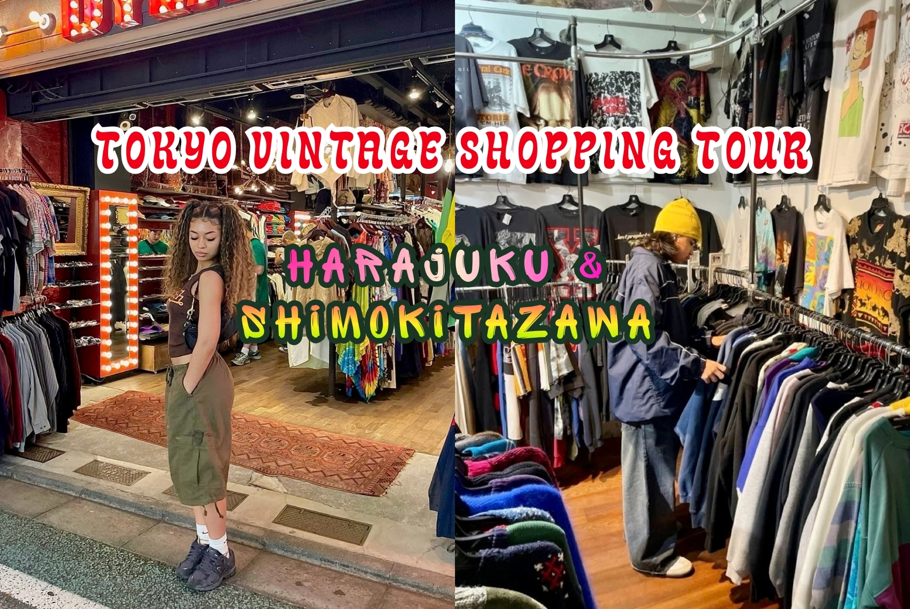 Tokyo Vintage Shopping Tour - Hidden Gems in Harajuku + Shimokitazawa
