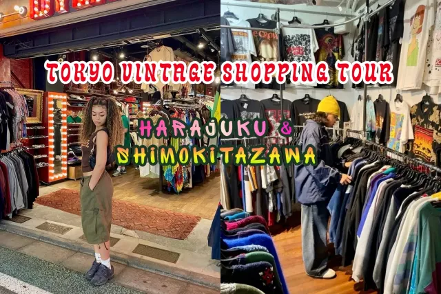 Tokyo Vintage Shopping Tour - Hidden Gems in Harajuku + Shimokitazawa