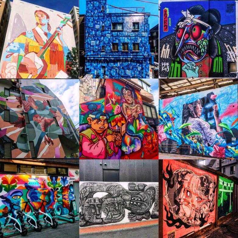 EXPLORE TOKYO STREET ART AND GRAFFITI SCENE 3