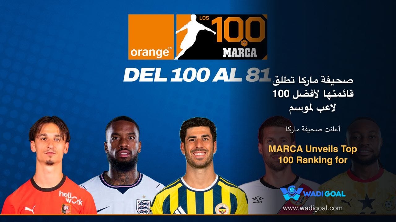 MARCA Unveils Top 100 Ranking for 2025-26 Campaign Starting with Places 100 to 81