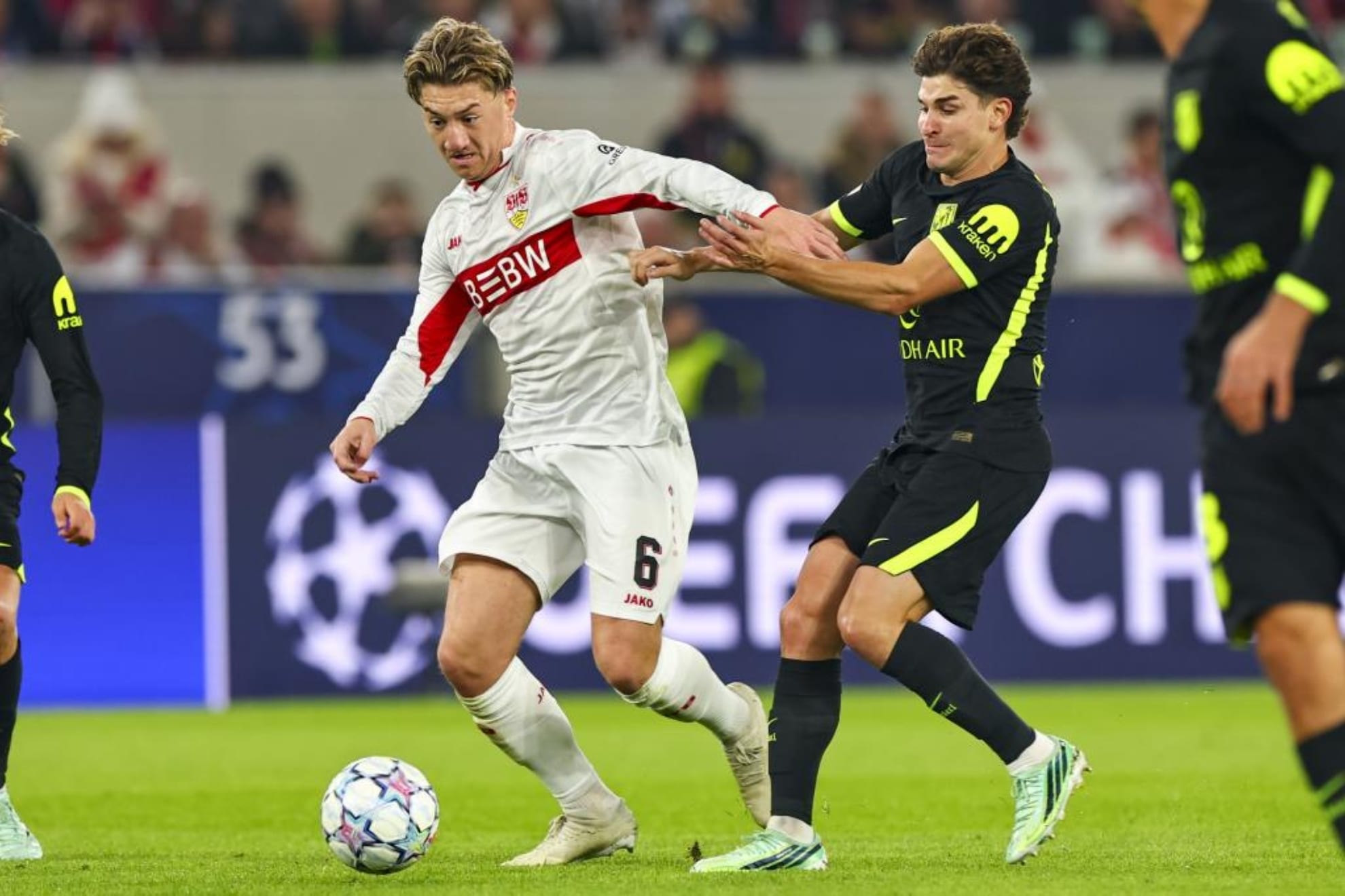 Angelo Stiller Draws European Spotlight as Stuttgart Midfielder Shines in the Champions League