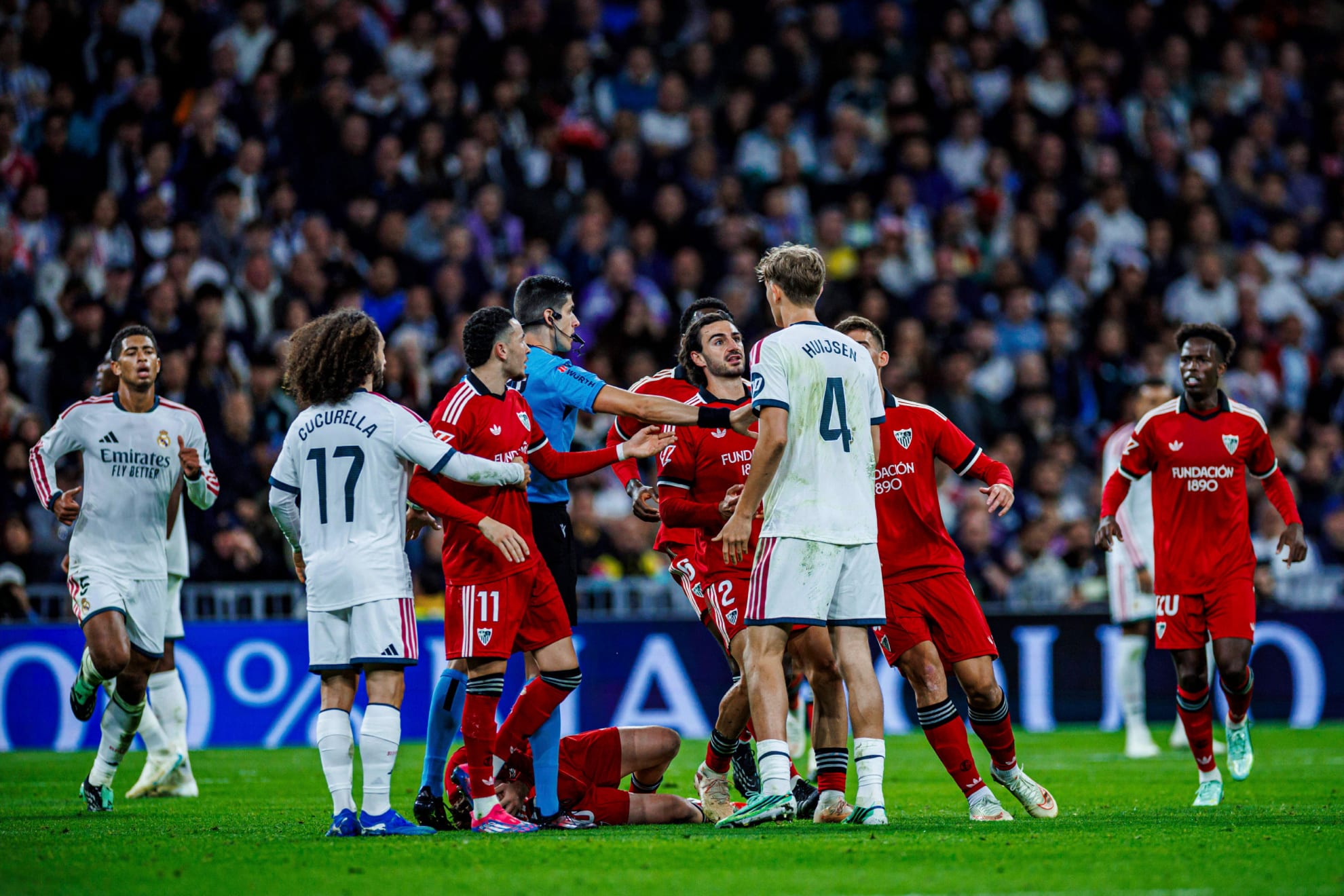Spanish Referees Body Acknowledges Santiago Bernabéu Mistakes to Sevilla