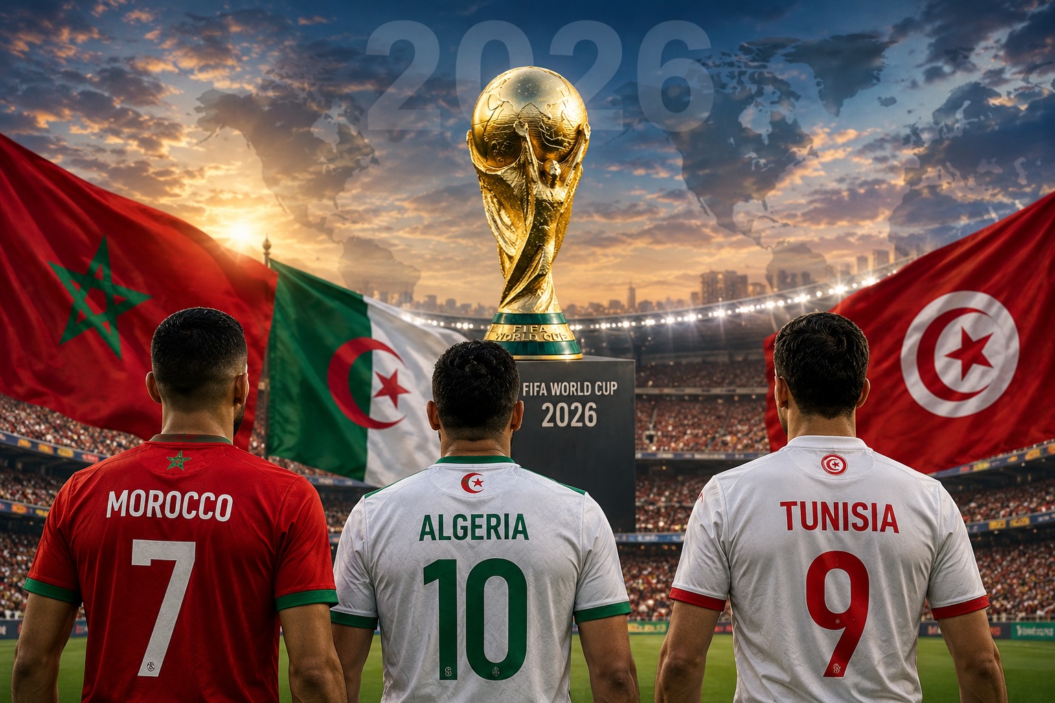 معاينة كأس العالم 2026: هل يمكن للمغرب والجزائر وتونس تحويل المثابرة إلى نتائج؟