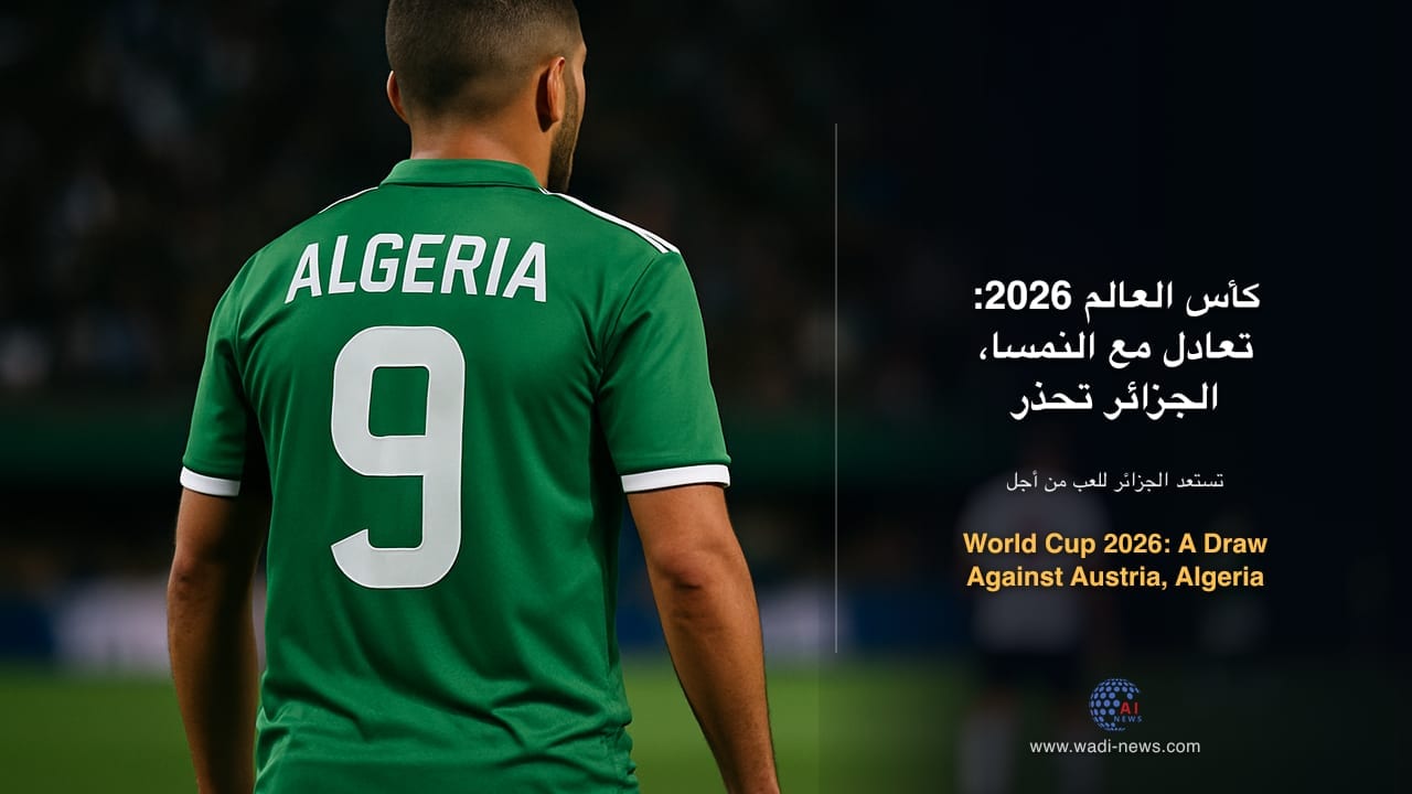 كأس العالم 2026: تعادل مع النمسا، الجزائر تحذر