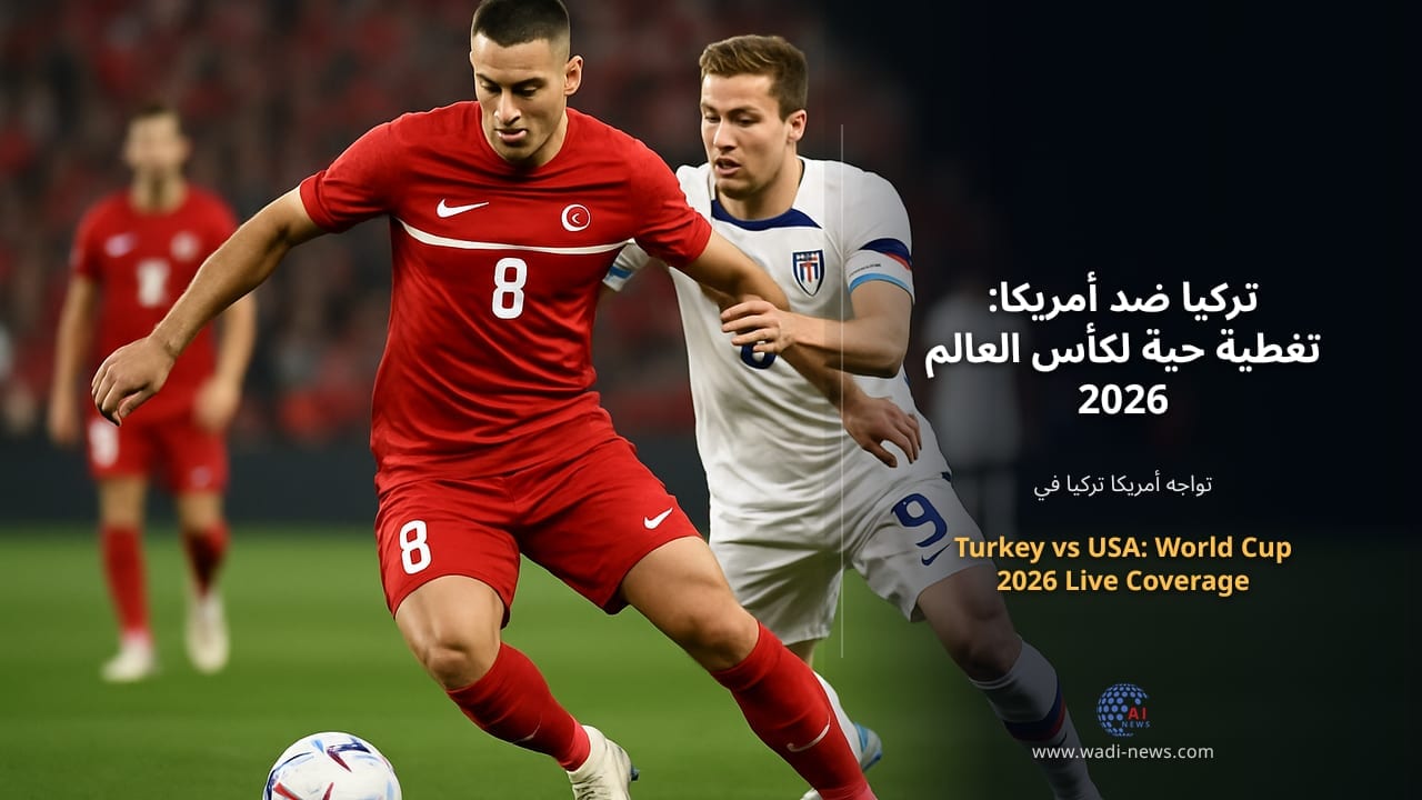 تركيا ضد أمريكا: تغطية حية لكأس العالم 2026