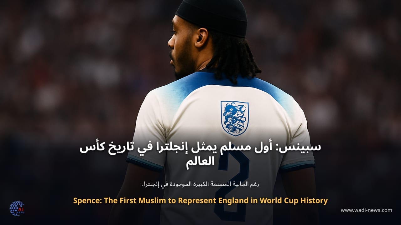 سبينس: أول مسلم يمثل إنجلترا في تاريخ كأس العالم