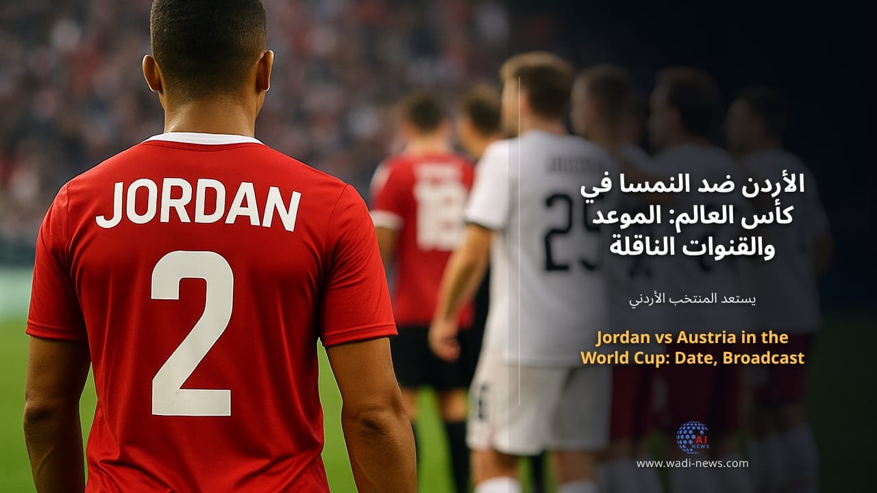 الأردن ضد النمسا في كأس العالم: الموعد والقنوات الناقلة والتشكيلتان المتوقعتان