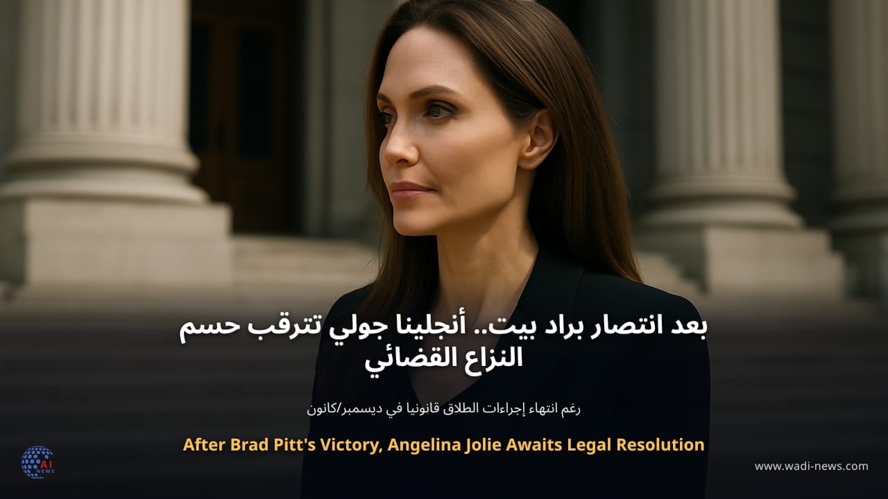 بعد انتصار براد بيت.. أنجلينا جولي تترقب حسم النزاع القضائي