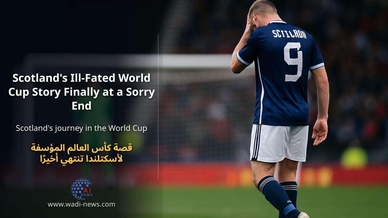 قصة كأس العالم المؤسفة لأسكتلندا تنتهي أخيرًا بشكل مؤسف