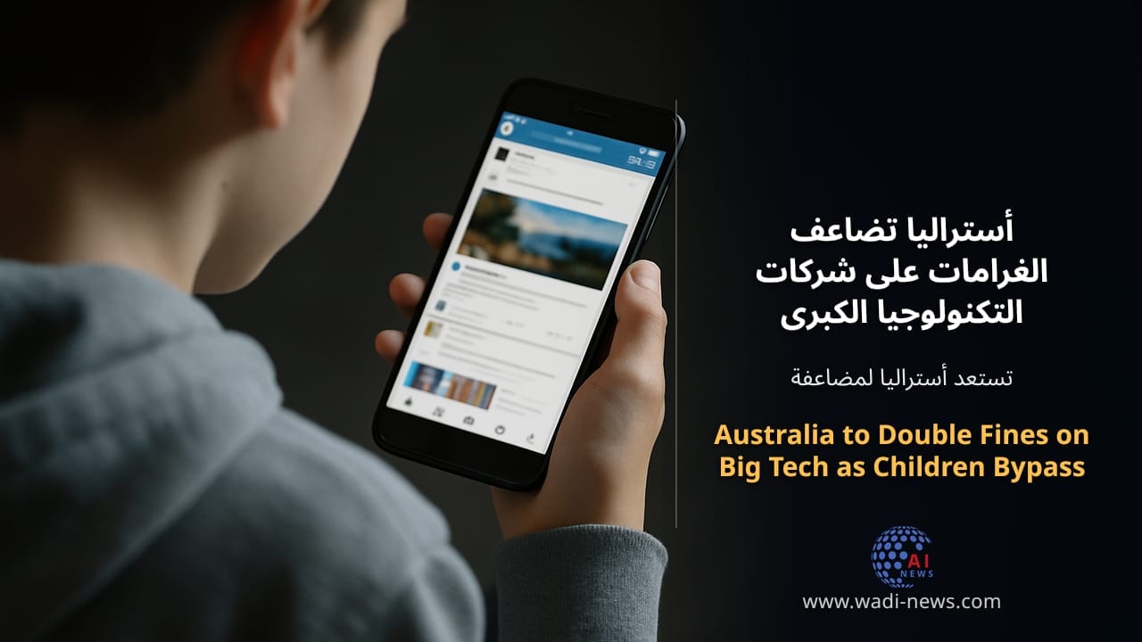 أستراليا تضاعف الغرامات على شركات التكنولوجيا الكبرى بسبب تجاوز الأطفال حظر وسائل التواصل الاجتماعي