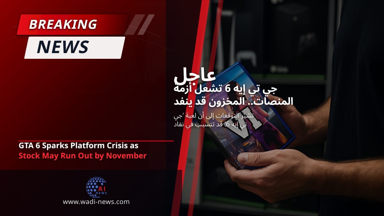 جي تي إيه 6 تشعل أزمة المنصات.. المخزون قد ينفد في نوفمبر المقبل