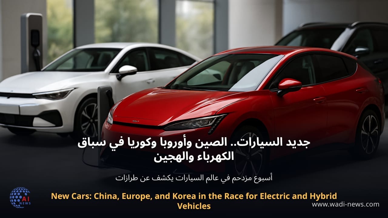 جديد السيارات.. الصين وأوروبا وكوريا في سباق الكهرباء والهجين