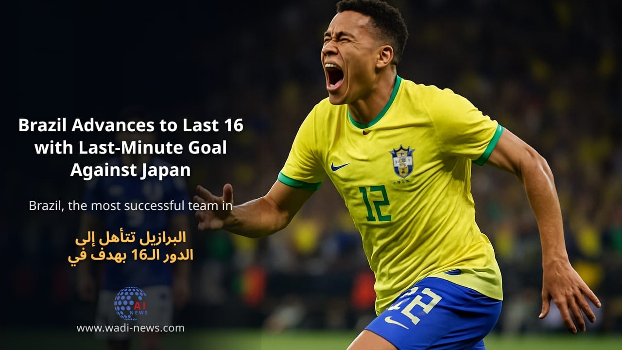 البرازيل تتأهل إلى الدور الـ16 بهدف في الدقيقة الأخيرة ضد اليابان
