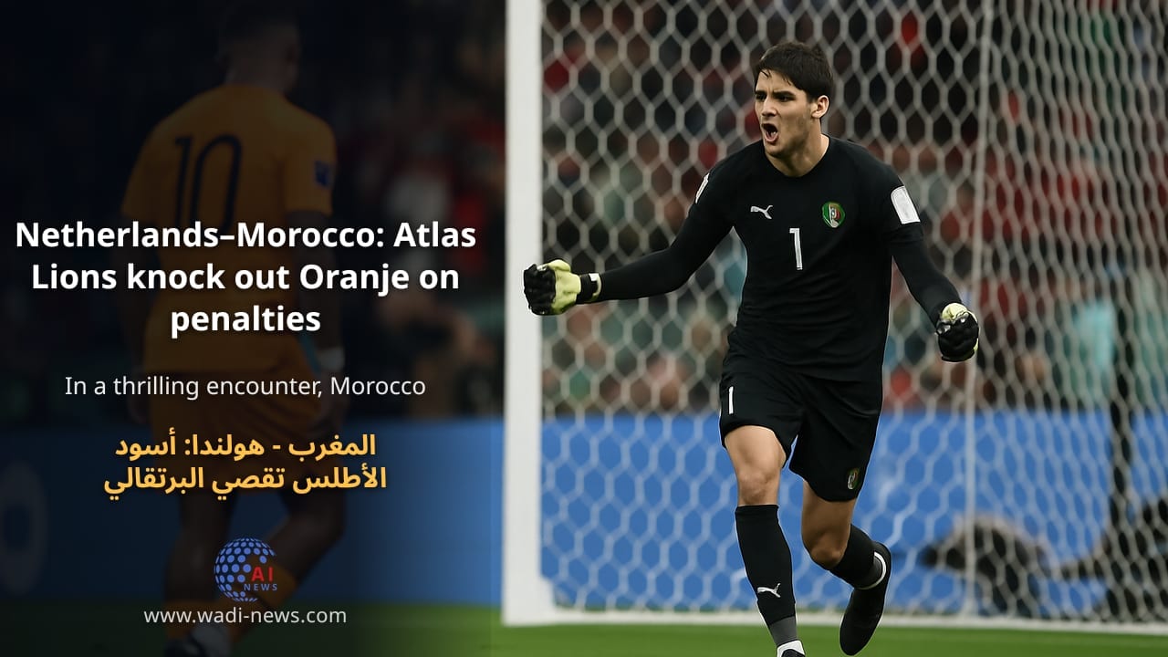 المغرب - هولندا: أسود الأطلس تقصي البرتقالي بركلات الترجيح