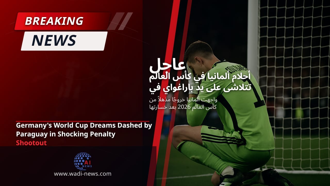 أحلام ألمانيا في كأس العالم تتلاشى على يد باراغواي في ركلات الترجيح المذهلة